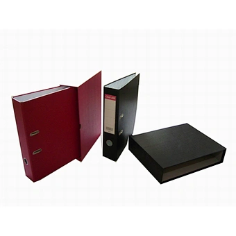 Customized a4 file folder 4 d ring binders printed logo paper cardboard hardcover file stationery file folder for office
